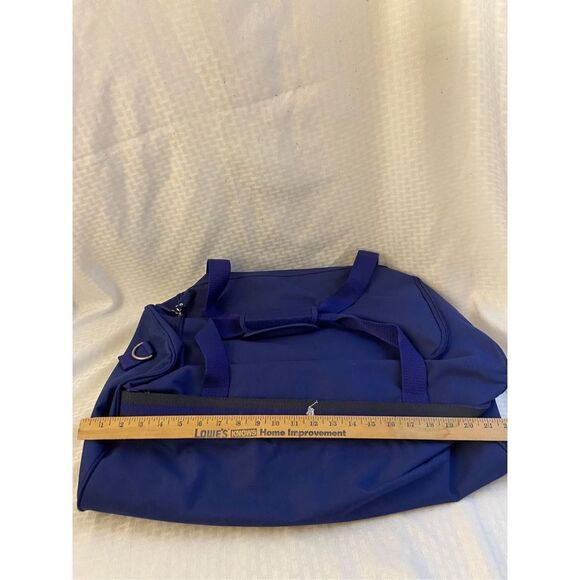 Polo Ralph Lauren blue duffle bag Big Pony 21x9 Shoulder strap Weekender Travel - Picture 2 of 6